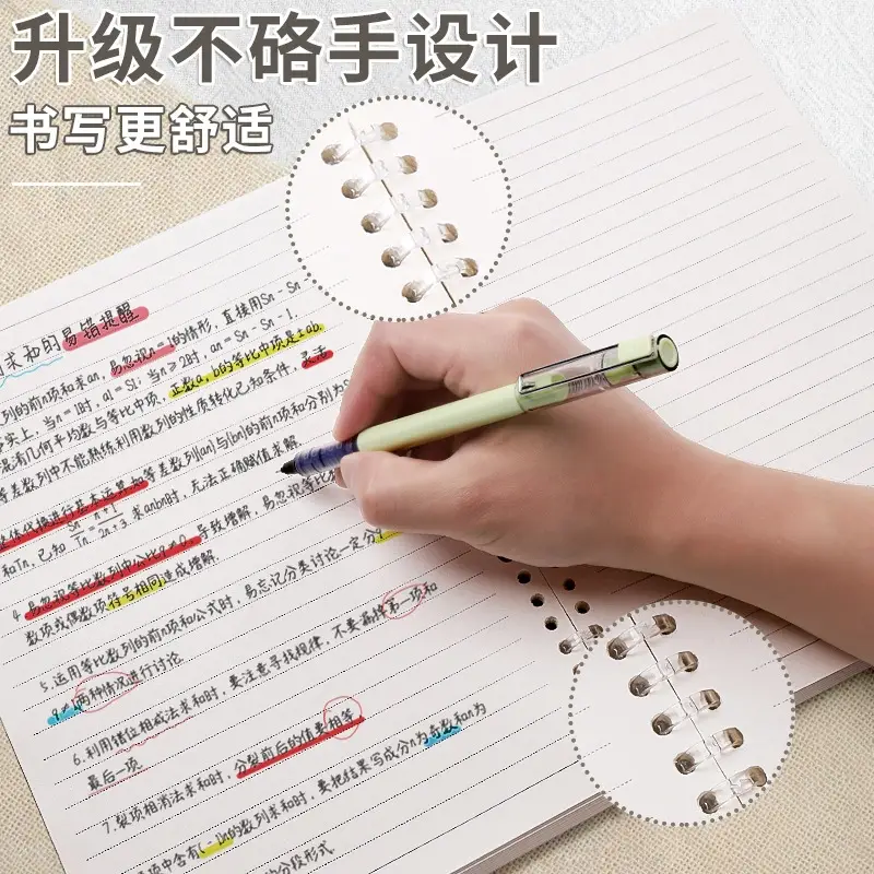 Refillable ring binder planner product detail
